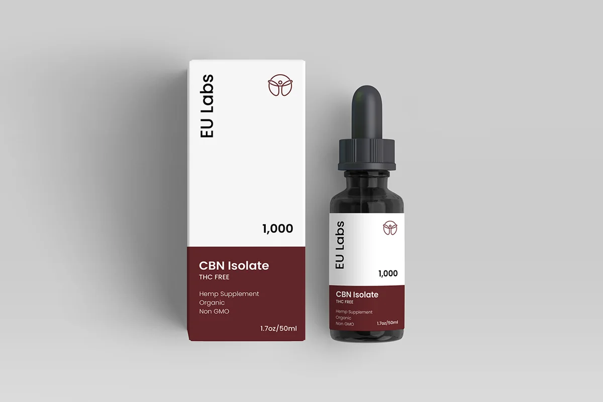 1000mg CBN oil cannabinol bottle and box — CBD Oil Sydney